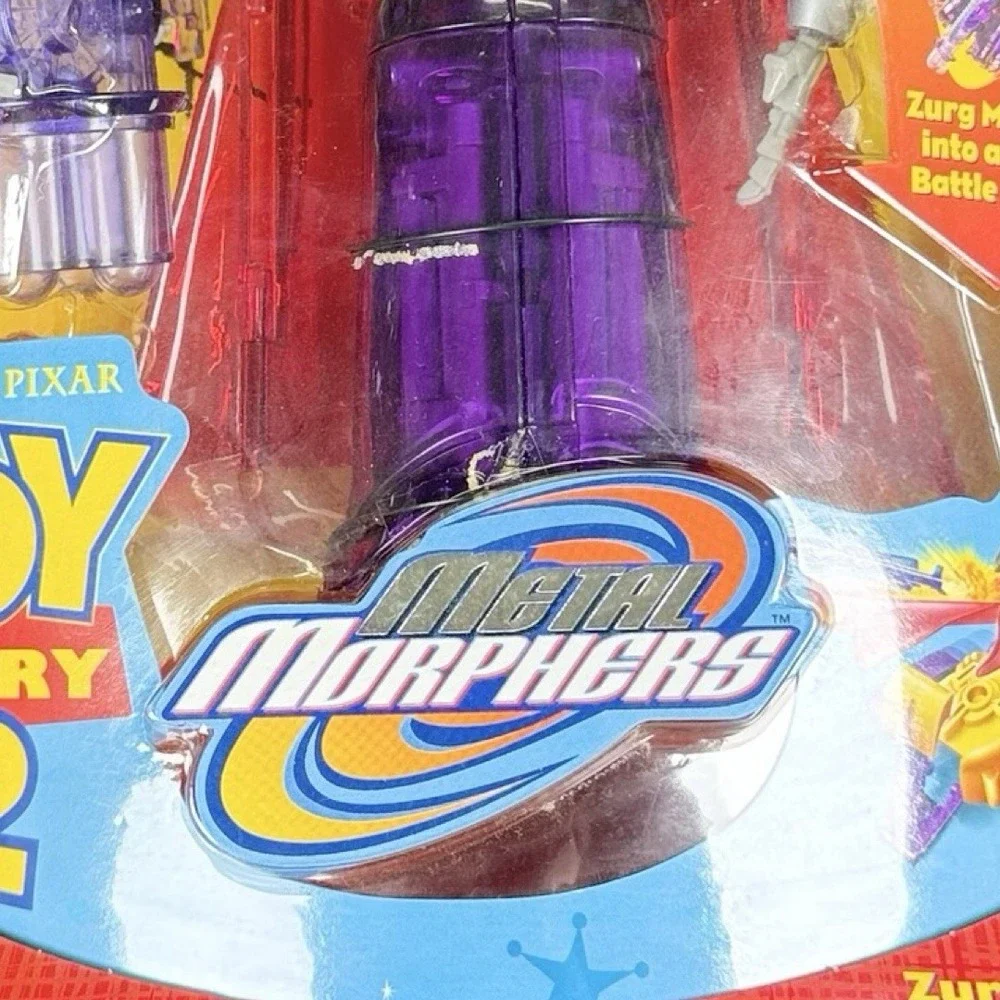 Mattel Toy Story 2 Movie Metal Morphers Tank Smashing Zurg Action Figure Sealed